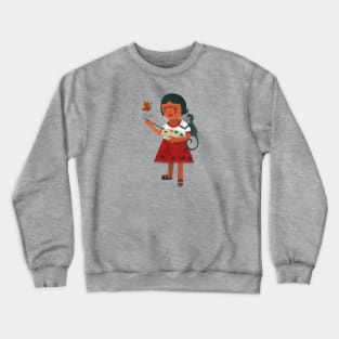 Little Frida Kahlo Crewneck Sweatshirt